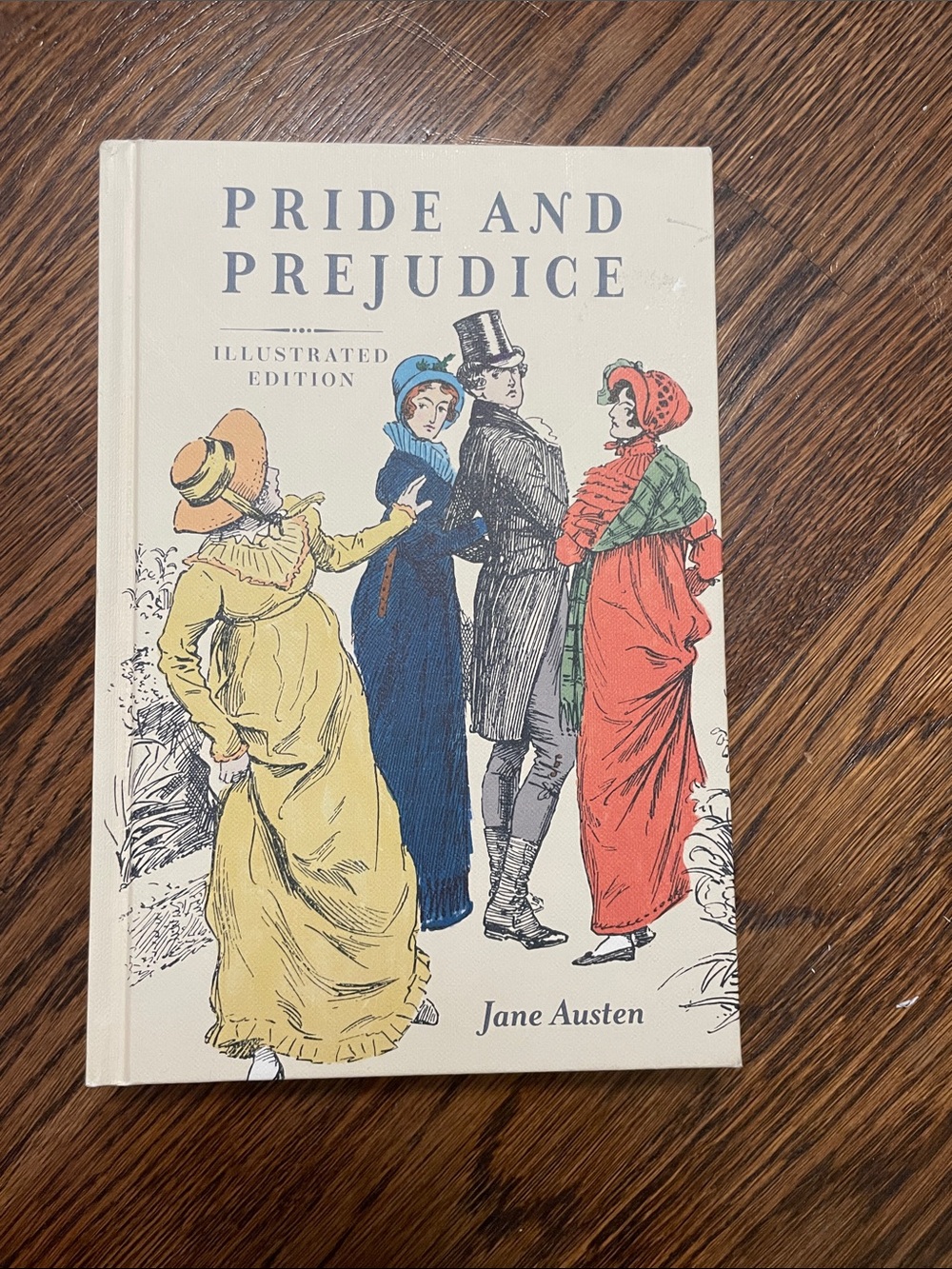 Pride and prejudiced, illustrated edition by Jane Austen